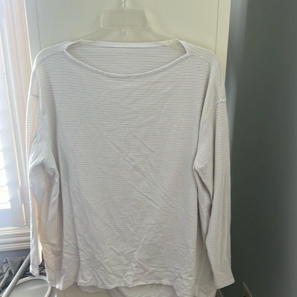 Lululemon back in action l/s tee.. either size 10 or 12
